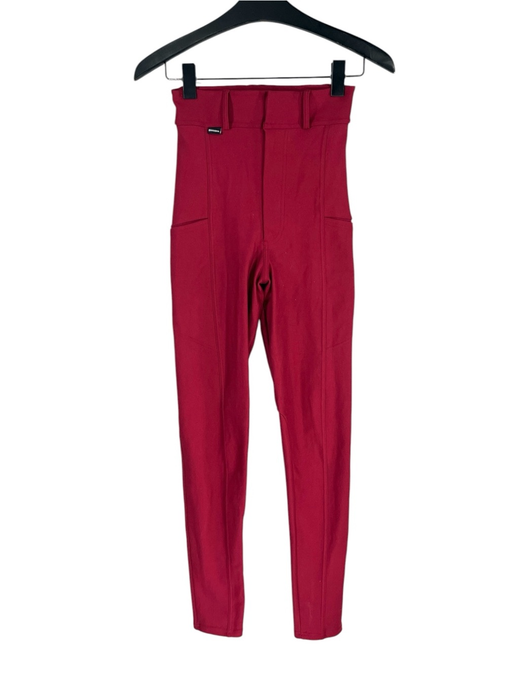 BlackMilk Equestrian Red Leggings Pants Size XS XSmall - Picture 8 of 13